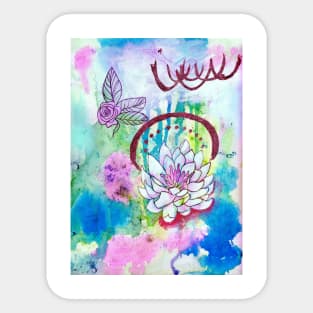 Lotus Dreams Sticker